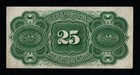 25c 4th Issue Beautiful Au  unc Washington U s  Fractional Currency 