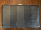 Vintage Fendi Pequin Bifold Kisslock Passport-holder   Wallet Men s  Hardly Used