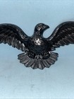 Vintage Sexton Black Metal American Eagle Wall Hanging 20    X 5   