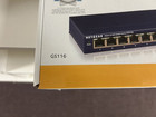 Netgear  Prosafe  gs116  16-ports External Switch New Sealed Box