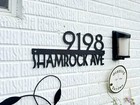 Engraved Custom House Number Sign   Hdpe Personalized Street Address