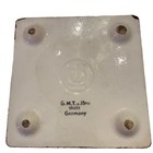 Vintage Little Boy And Girl With Fish Porcelain Tile Blue 6    Square Germany