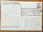 1989 Stonewall Station Lesbian   Gay Lgbtq Pride Keith Haring Postmark Postcard