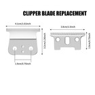 2 Pack Blades For Andis T Outliner  Andis Gtx Replacement Blade  T Liner Clip   