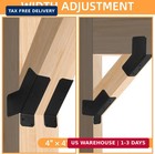 45-degree Angle Bracket  Adjustable Heavy Duty Connector Brace For 2x4  4x4 Post