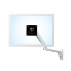 Ergotron Mxv Single Monitor Arm Vesa Wall Mount   Up To 34 In   7 - 20 Lbs White