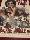 Bruno Mars The Moonshine Jungle Tour Concert Poster