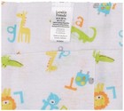 Unisex Baby Cotton Flannel Burp Cloths Abc One Size