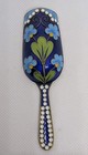 Vintage Soviet-era Cloisonne Enamel 916 Silver Tea  sugar  Scoop   Tallinn - 24g