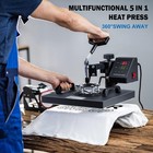 5 In 1 Heat Press Machine 15x15 Inch Transfer Sublimation T-shirt Mug Hat Plate