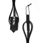 Fcs All Round Classic Ankle Surf Leash - 7  - Tranquil Blue black