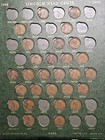 1909 - 1939 Whitman 9204 Lincoln Wheat Cents Album Duplicate Early Pages 91 Coin