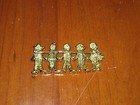 Vintage Ajc Five Children Of The World Holding Hands Pin Brooch Gold Tone