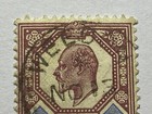 Great Britain Gb Stamp Scott 134 Sg 242 Edward Vii 5d Purple   Ultramarine Used