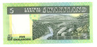 Swaziland P-7 5 Emalangeni 1982 Unc