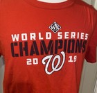 Washington Nationals World Series Champions 2019 Curly W Size Large