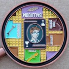 Murder In Stt Mansion Prof  Emerald Geocoin - Activated   Adoptable - Read Desc 