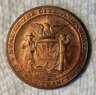 San Francisco Cable Car Centennial 1873-1973 Us Mint Bronze Medal  3