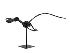 Zeckos Museum Mounted Pterosaur Flying Dinosaur Fossil Replica Statue