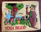 Vtg 1961 Aladdin-yogi Bear-vinyl Lunch Box W thermos   hanna-barbera-super Rare   