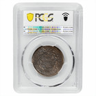 1795 Plain Edge Liberty Cap Large Cent 1c Pcgs F 12 Bn