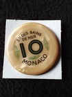 Monte Carlo Vintage Casino Chip  jeton  10 Franc