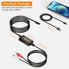 Neoteck 192khz Digital To Analog Converter Optical Spdif To Rca Cable Amplifier