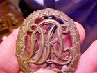Ww2 German Bronze Sports Badge 100  Original Nice 