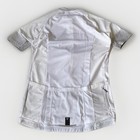 New Cuore Women s Cycling Jersey Size Xl White gray Aero Sleeves 