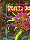 Pearl Jam Poster Ap 19 90     official Merch Artist Signed 5 16 2024 Las Vegas