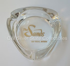 Vintage Sands Hotel Casino Glass   Metal Ashtrays Las Vegas Nevada Nv No Chips