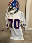 Denver Broncos Game Worn Used 80s Jersey-russell Athletic-sz-50-autographed
