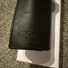 Davidoff Winston Churchill Roll Up Cigar Case  - 4 Cigars Black - Cigar Humidor