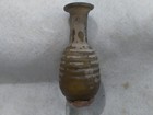 8 1b Ancient Roman Dark Amber Glass Bottle 100-300 Ad