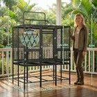 65  Heavy Duty Birdcage Aviary Large For Parakeet Macaw Parrot Budgies Lovebirds