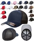 Flexfit Classic Original Trucker 6-panel Fitted Baseball Cap Hat New 