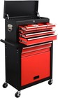 5 8 Drawers Rolling Tool Chest Tool Lock Storage Cabinet Boxes On Wheels Garage
