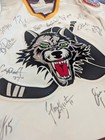 Authentic Bauer Chicago Wolves  95- 96 Team Signed Hockey Jersey Size 48
