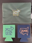 Tyson Lamb Jones Valuables Pouch Golf Tees Pencils Koozies Lot