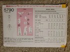 Simplicity 5790 Vintage Sewing Pattern  Misses  Dress  Size 12  Bust 34  Ff