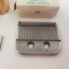 Vtg Improved Andis Master Hair Clipper Replacement Blade 107 Model M