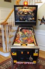 Beautifully Restored  High Speed 1986 Williams Pinball Machine  New Playfield 