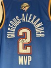 Shai Gilgeous Alexander Signed Jersey 2025 Nba Finals Mvp Okc Thunder Jsa Coa