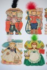 10 Vintage Hallmark Collector s Album Dolls Of The Nations Cards--very Nice   m 