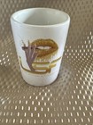 Lips  Sticks   Fingertips Woman Lips W cigar Shot Glass  5065a