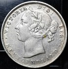 1890 Canada Newfoundland 20 Cents Silver Asw 0 1402 Km 4 Cat  225 - Xf
