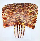 Vintage 1920 s Huge Spanish Mantilla Faux Tortoise Shell Hair Comb Museum Piece