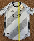 Men s Medium Kansas City Sportingkc Adidas Authentic Soccer Jersey 2019 Mls Blue
