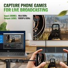 Audio Video Capture Cards Cam Link Card Hdmi To Usb 2 0 Full Hd Record Via Ds   