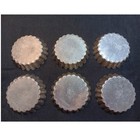 Le Cordon Bleu France Vintage Fluted Tartlet Molds Set Of 6 Silver Baking Pans